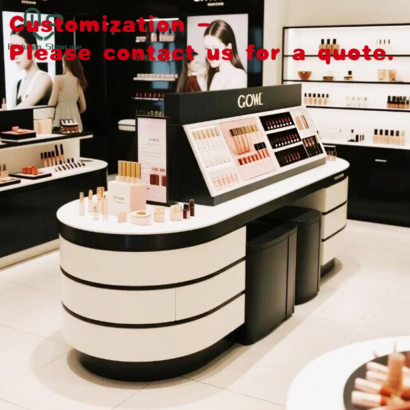 Luxury Skincare Shop - Furnitur Toko Kosmetik Desain 3D Mewah
