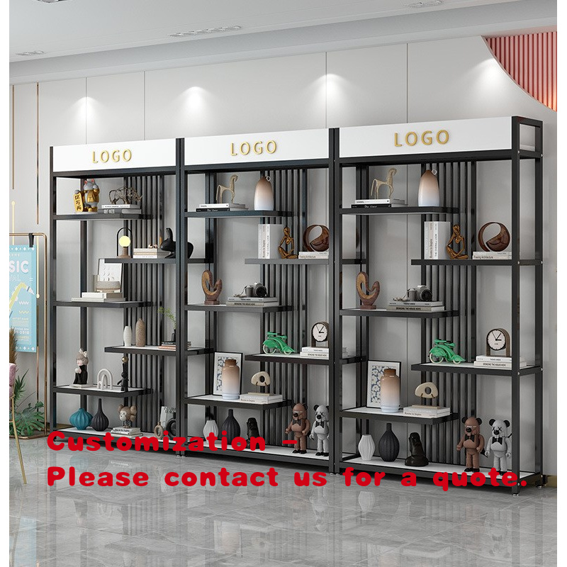 Luxury Skincare Shop - Rak Display Salon Perawatan Kulit Mewah,