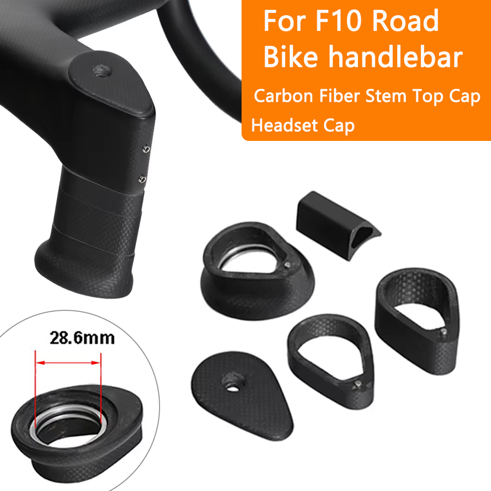 Edelweiss Stem Cell - Tutup Headset Serat Karbon untuk Stang