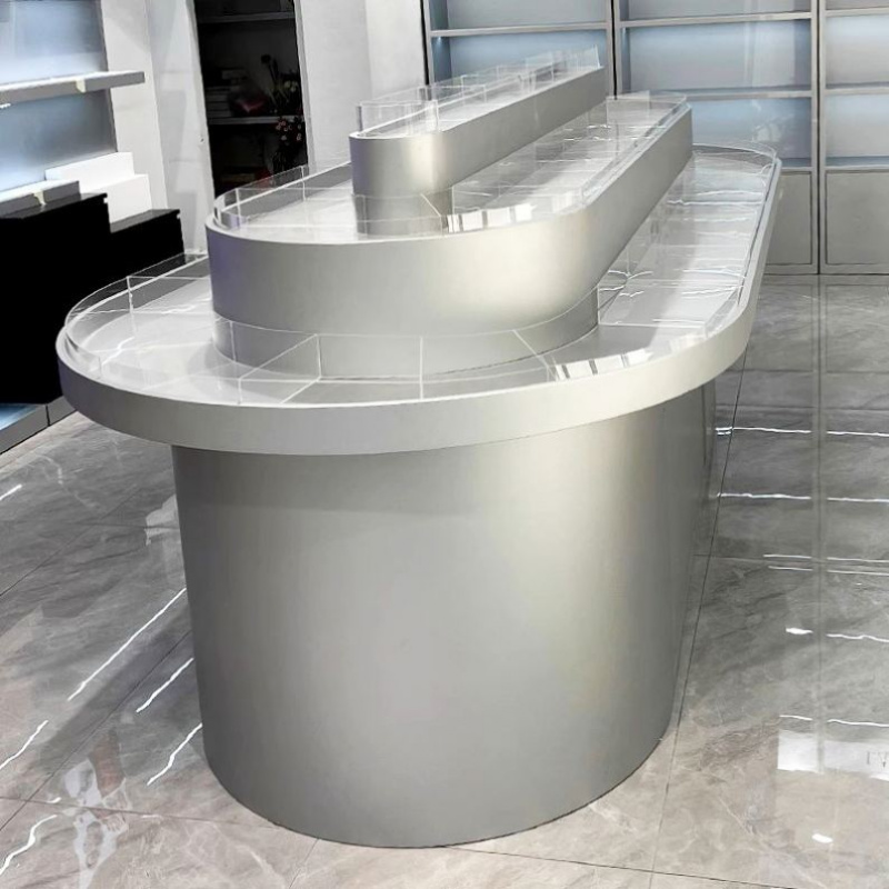 Rak Display Kosmetik Mewah Cus - Luxury Skincare Shop ulasan dan harga