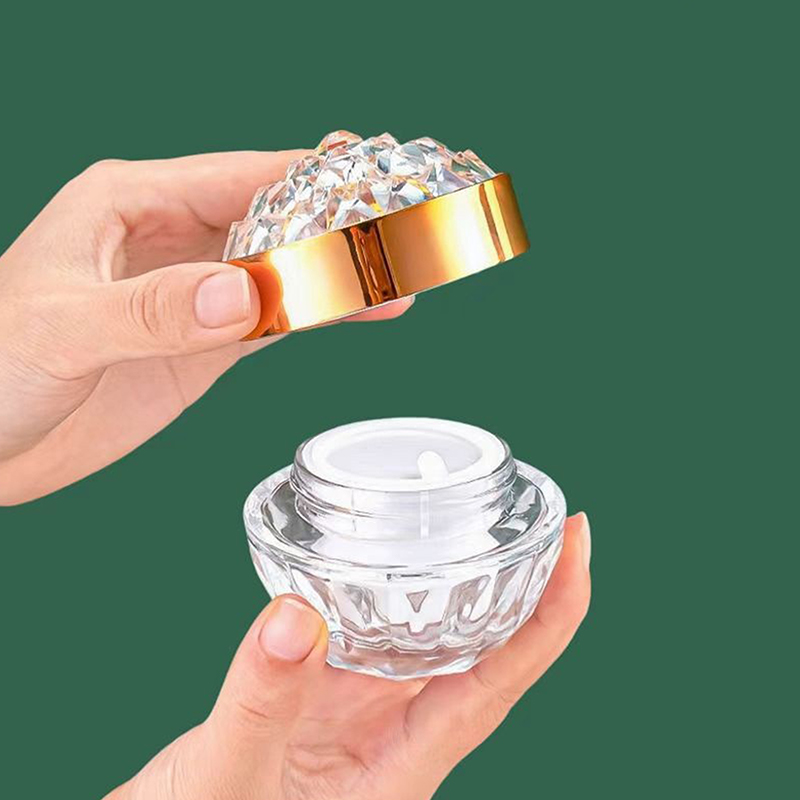 Botol Krim Wajah Kaca Mewah 50 - Luxury Skincare Containers ulasan dan harga