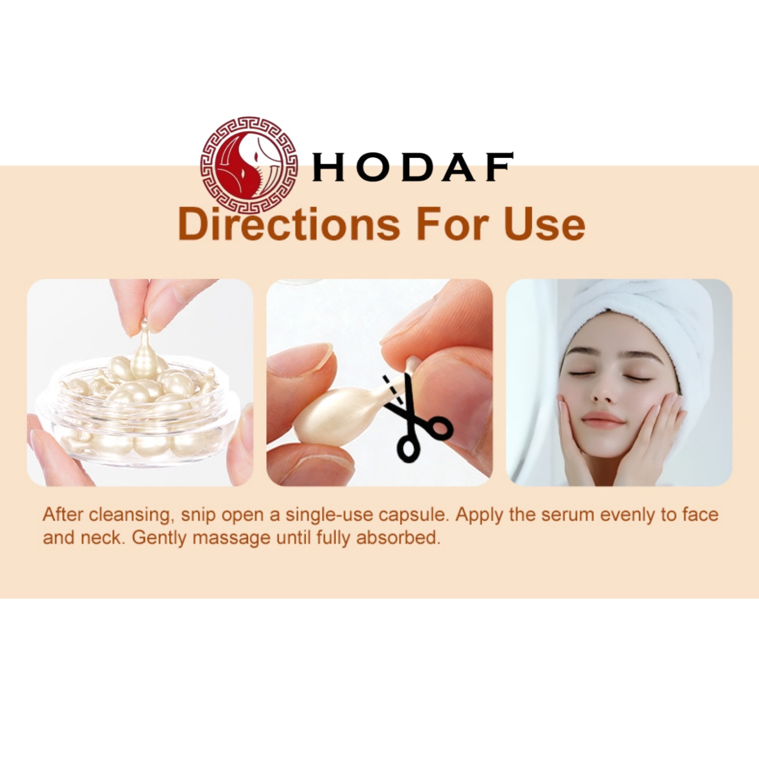 HODAF Serum Perawatan Mata Kol - Luxury Skincare Shop ulasan dan harga