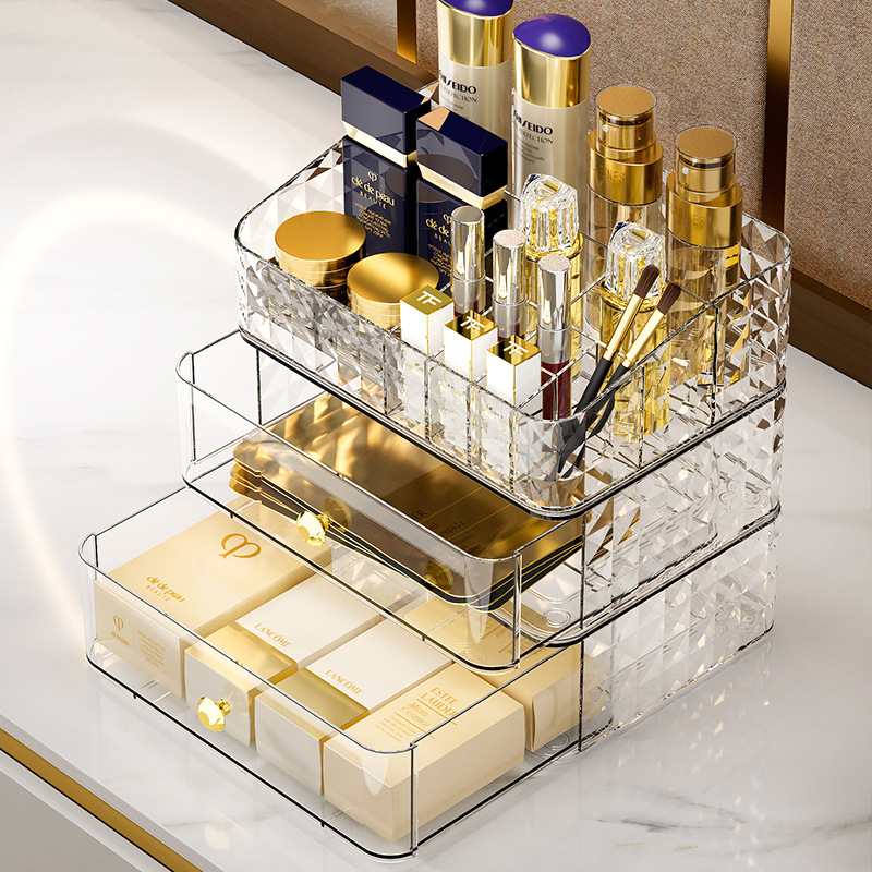 Kotak Penyimpanan Kosmetik Mot - High Luxury Skincare ulasan dan harga