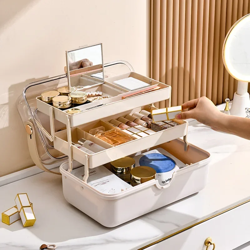 Kotak Penyimpanan Kosmetik Mew - High Luxury Skincare ulasan dan harga