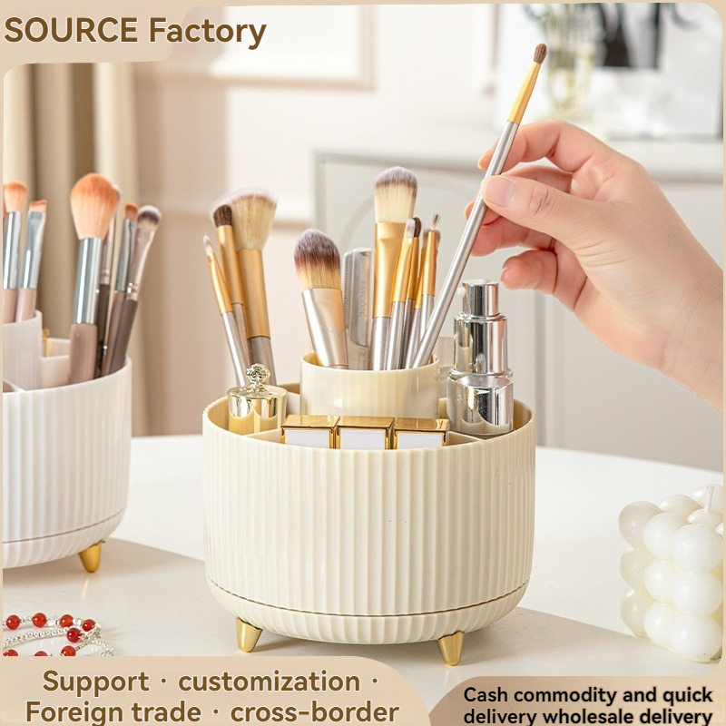 Kaki Emas Mewah Ringan 360 °   - Luxury Skincare Containers ulasan dan harga