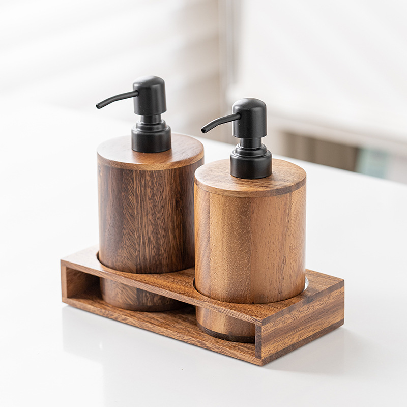 Botol kosong tipe tekan dari k - Luxury Skincare Tray ulasan dan harga