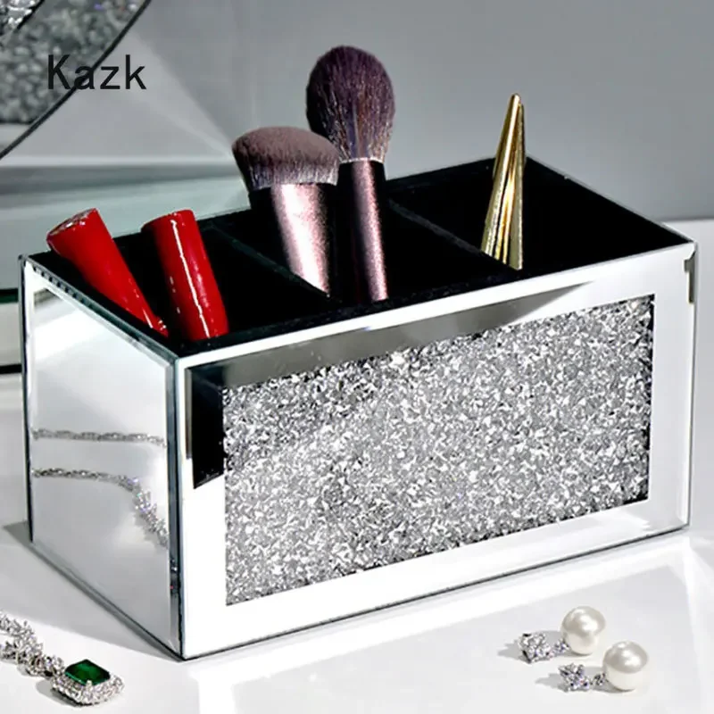 Nampan Penyimpanan Kaca Inlay  - Luxury Skincare Tray ulasan dan harga