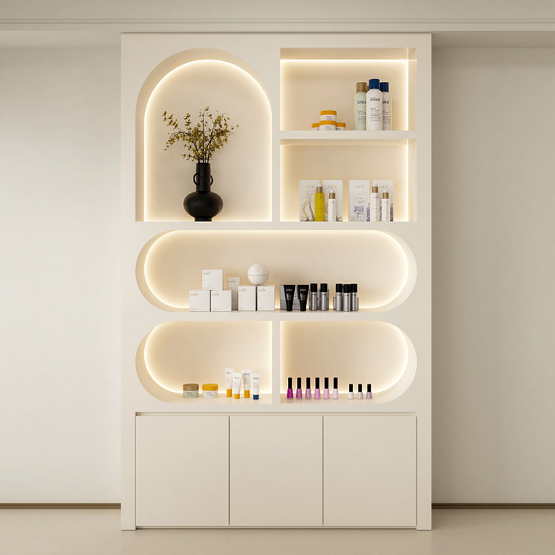 & Lemari Pajangan Mewah Rak Pe - Luxury Skincare Shop ulasan dan harga