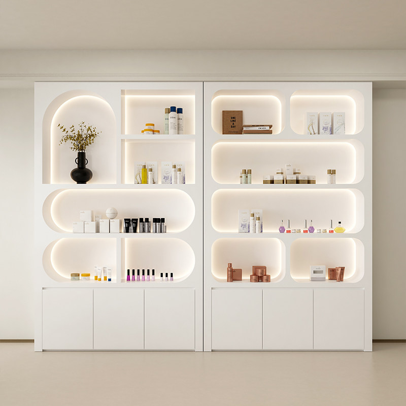 & Lemari Pajangan Mewah Rak Pe - Luxury Skincare Shop ulasan dan harga