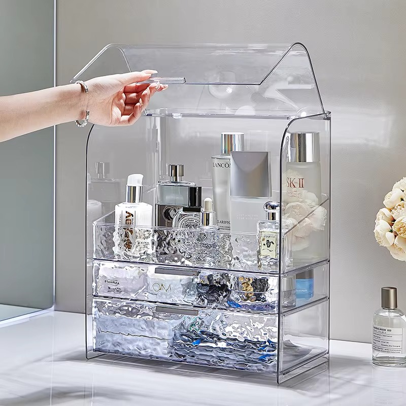 Kotak Penyimpanan Rias Riak Ai - Luxury Skincare Containers ulasan dan harga