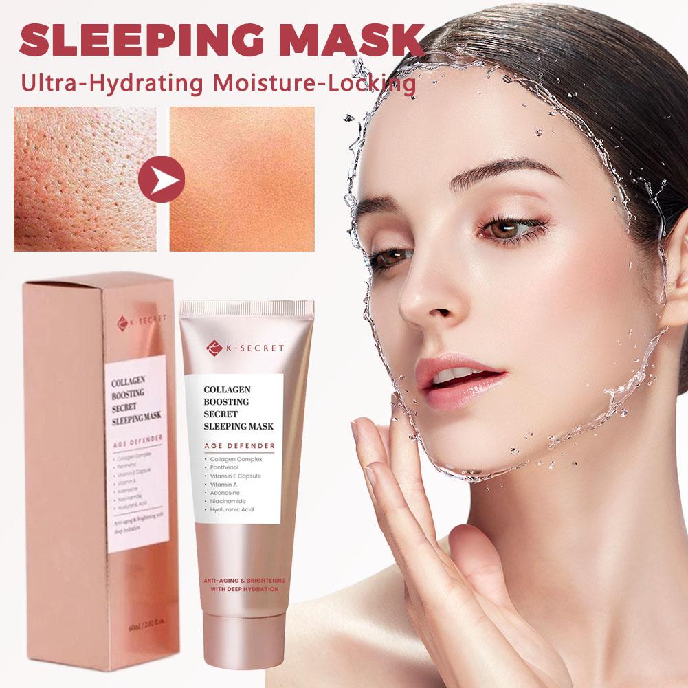 K-SECRET Masker Tidur Kolagen  - High Luxury Skincare ulasan dan harga