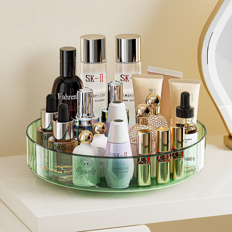 Organizer Parfum Putar Mewah u - Luxury Skincare Tray ulasan dan harga