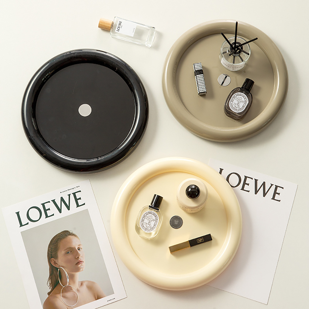 Organizer Kosmetik Berputar Ba - Luxury Skincare Tray ulasan dan harga