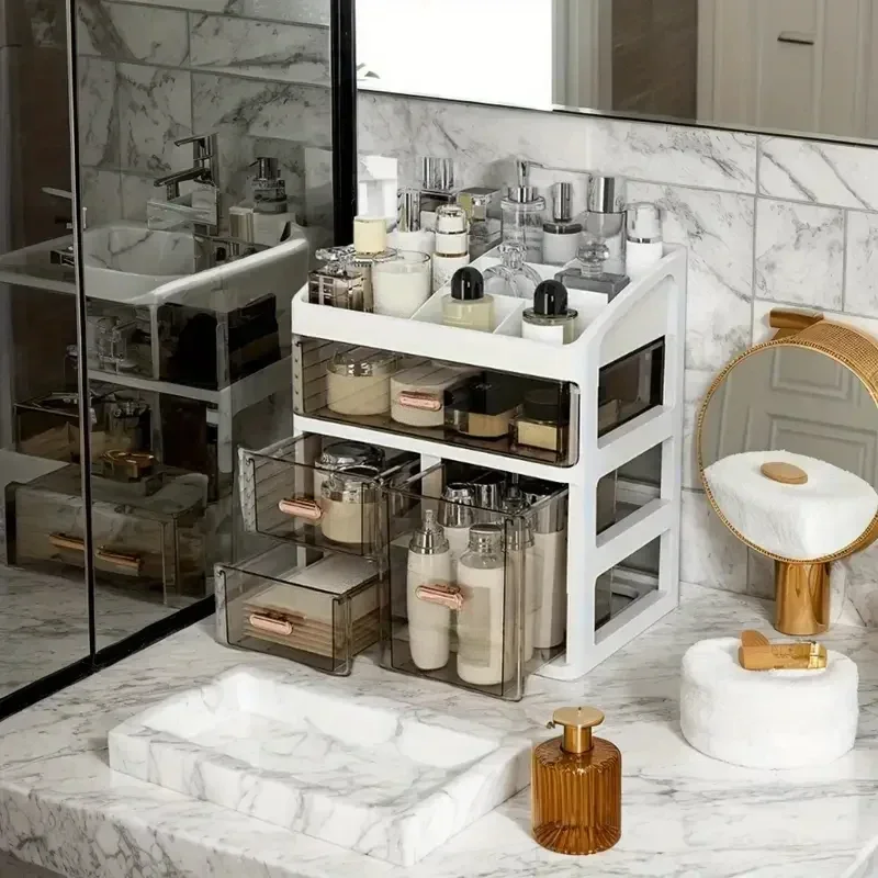 Kotak Penyimpanan Kosmetik Tem - Luxury Skincare Containers ulasan dan harga